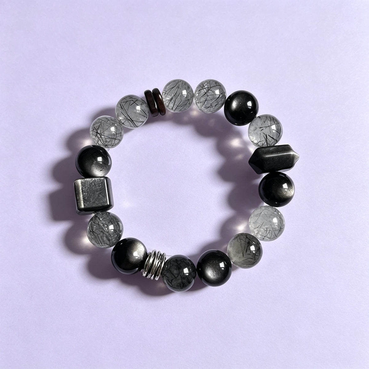 Composition 002 — Smoky Silver